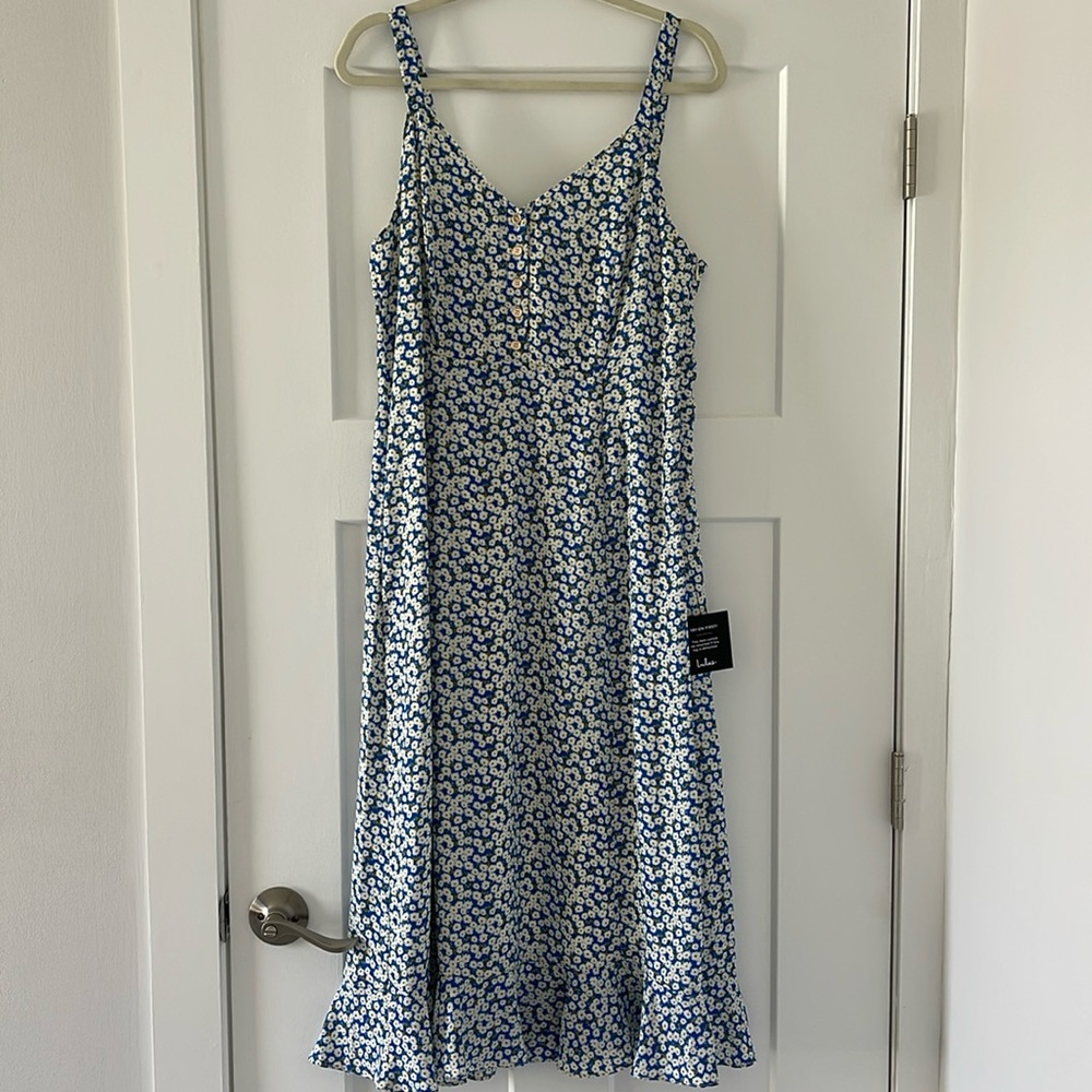 Lulus Floral Midi Dress